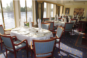 Hotelschiff restaurant Cezanne